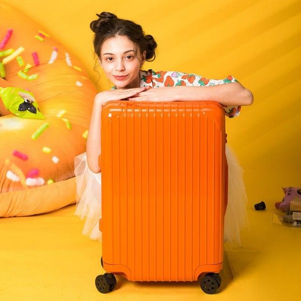 Packagefashion candy color trolley case for boys and girls 