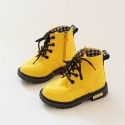 Children's shoes girl's boots children's Martin's boots Plush waterproof boys' snow boots in autumn and winter 