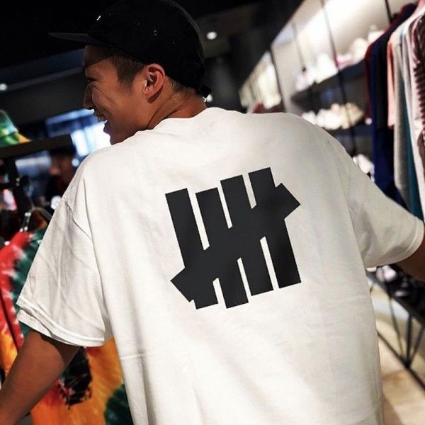 Men's fashion men's summer street hit Yu wenle same short sleeve T-shirt half sleeve schoolboy T-shirt hip hop 