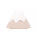 Muid snow mountain induction night lamp voice control desk lamp USB charging led bedside lamp creative children's Silicone lamp 