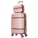 Mother child suitcase female 20 inch Korean retro suitcase Mini cute personality small fresh student trolley case 24 