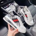 McQueen white shoes 2020 summer new cowhide air cushion breathable mesh DG thick bottom muffin shoes father shoes woman 