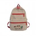 Schoolbag 2020 new leisure nylon water repellent cartoon cute printing large capacity backpack student bag 