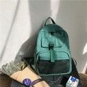 Student Backpack NEW leisure chaoku composite cloth load reducing wear resistant waterproof port wind work clothes men's and women's schoolbag 