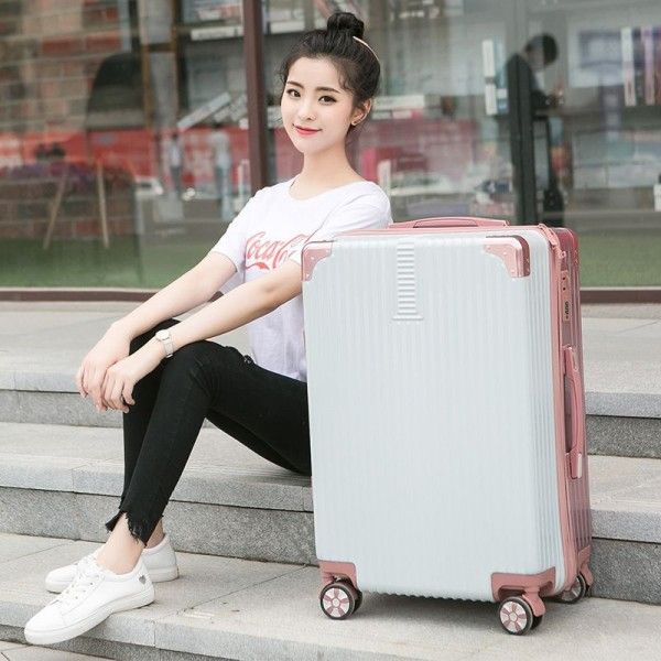 Trolley case 24 inch travel case 20 inch Korean code suitcase universal wheel tide men's and women's net red suitcase 