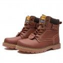 Classic couple Martin boots low top short boots large leather shoes thick soles autumn and winter British retro tooling men's and women's shoes fashion 