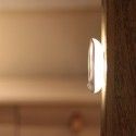 Intelligent time human body induction lamp LED bedroom bedside USB charging night lamp corridor corridor creative cabinet lamp 