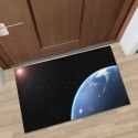 Air bag baby velvet carpet floor mat anti slip water absorption bathroom kitchen entry mat can't pilling star sky 