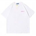 9626 ovdy20ss new Guochao brand neutral Half Sleeve Tee mirror theme men's short sleeve bottomed T-shirt 