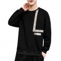 EMBU spring sweater men's fashion brand ins Gangfeng 2020 spring and autumn men's undershirt couple korean jacket 