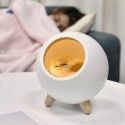 Creative cute kitty room night light cute kitty bedside sleeping light USB charging touch atmosphere light 