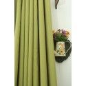 Factory direct polyester and cotton pure color curtain cloth semi shading American style curtain custom Amazon curtain wholesale 