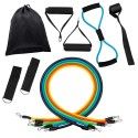8-type thruster fitness resistance belt elastic rope chest muscle training fitness equipment household tension belt 