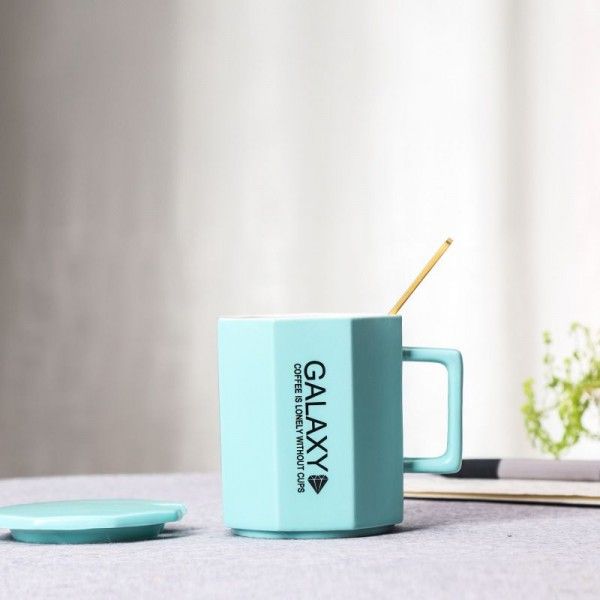 Simple creativity Nordic style Korean geometry Mug art water cup coffee cup ceramic cup custom logo 