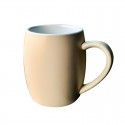 Factory direct creative large capacity 500ml wine barrel Mug household breakfast ceramic cup milk cup customization 