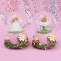 Creative music box snow with lights ballet girl crystal ball decoration student gift birthday gift 