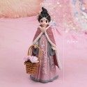 Crafts linglongfang new year birthday gift home creative simulation retro style doll decoration gift ornaments 