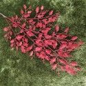 Simulation oak leaf litchi leaf plastic Christmas leaf with fruit wedding autumn flower arrangement decoration money leaf wedding hall 