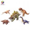 Cross border creative 3D jigsaw puzzle Animal Dinosaur paper model children's puzzle DIY assembled toys 