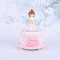 Angel Fairy crystal ball ornament cute music box boys gift music box snowflake Sky City 
